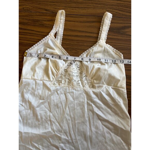 Vintage Marie Star cream camisole top size Medium - Picture 4 of 6
